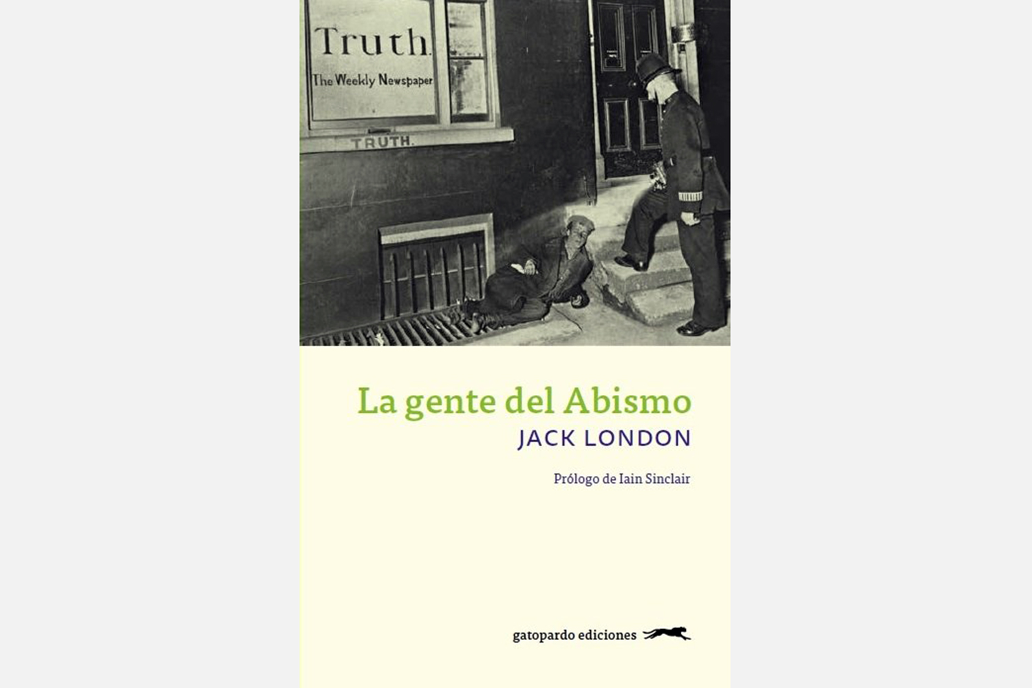 portada del libro La gente del abismo de Jack London