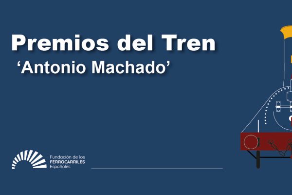 cartel de los Premios del Tren Antonio Machado