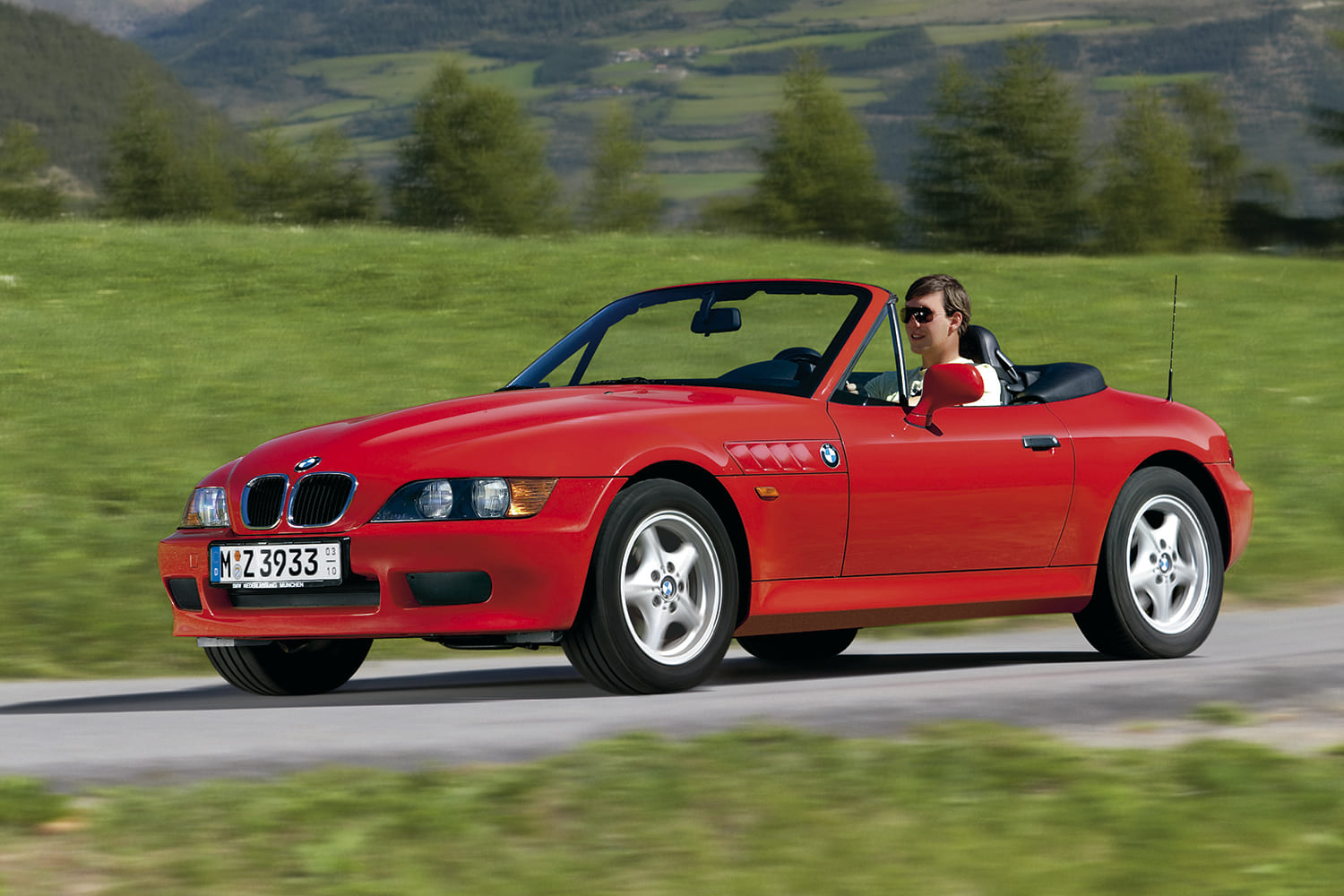 un BMW Z3 Roadster