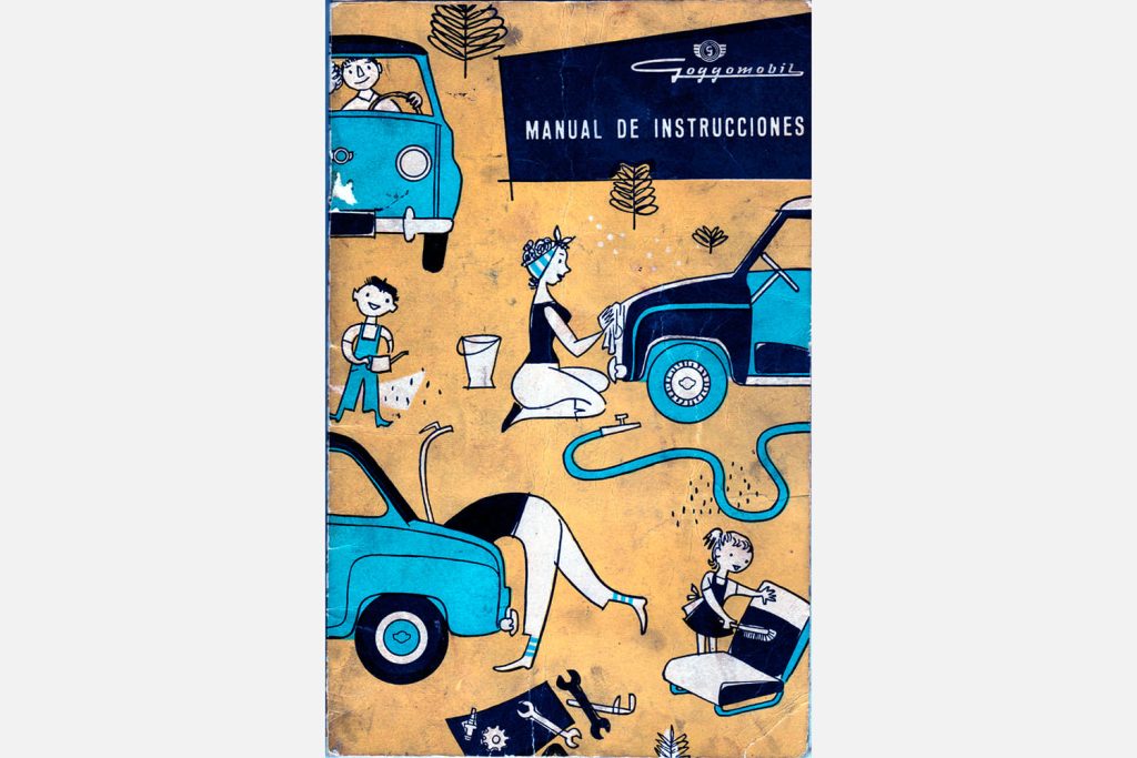 manual de instrucciones del Goggomobil