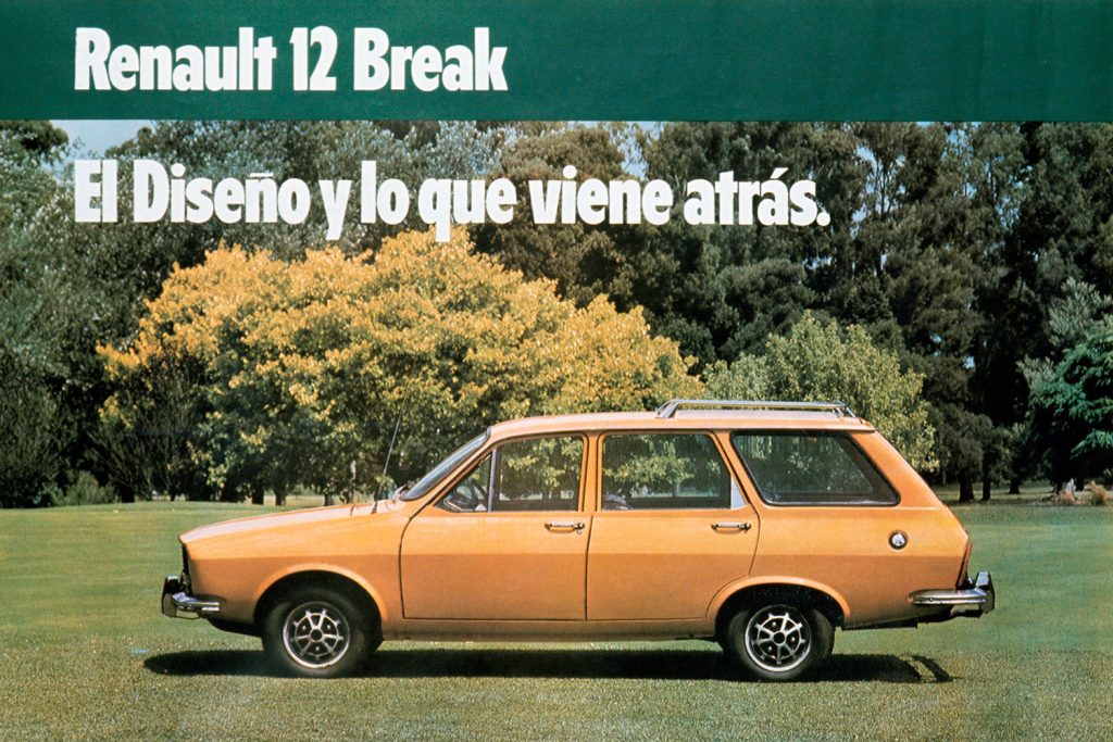 imagen promocional del Renault 12 Break