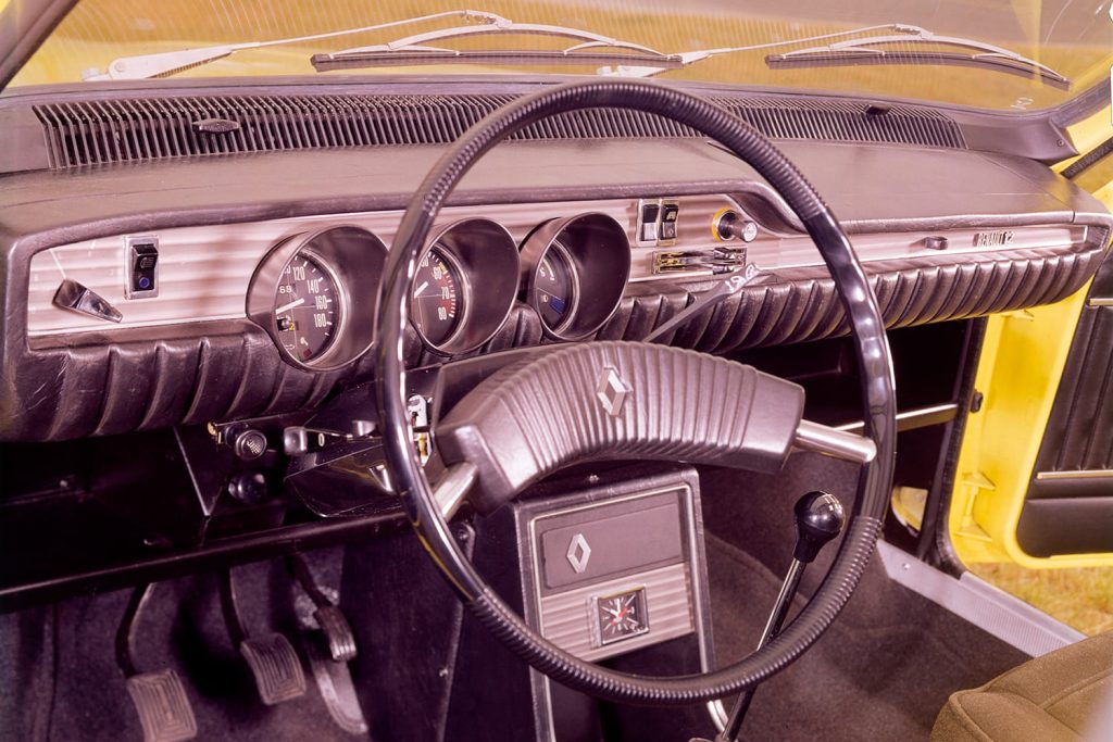 tablero de instrumentos del Renault 12