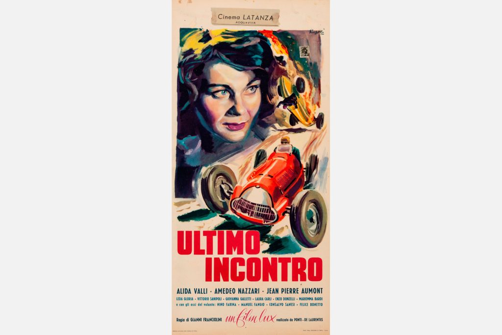cartel de la película Ultimo Incontro de 1951