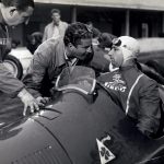 Juan Manuel Fangio en la película Ultimo Incontro de 1951