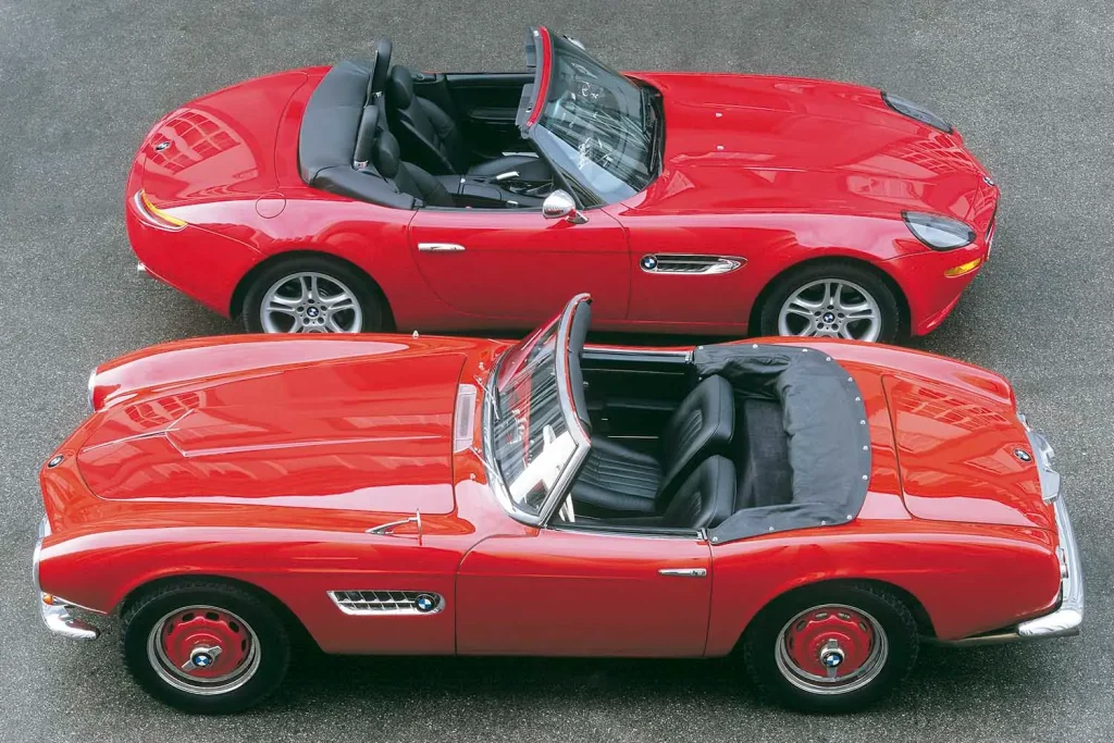 BMW Z8 y BMW 507