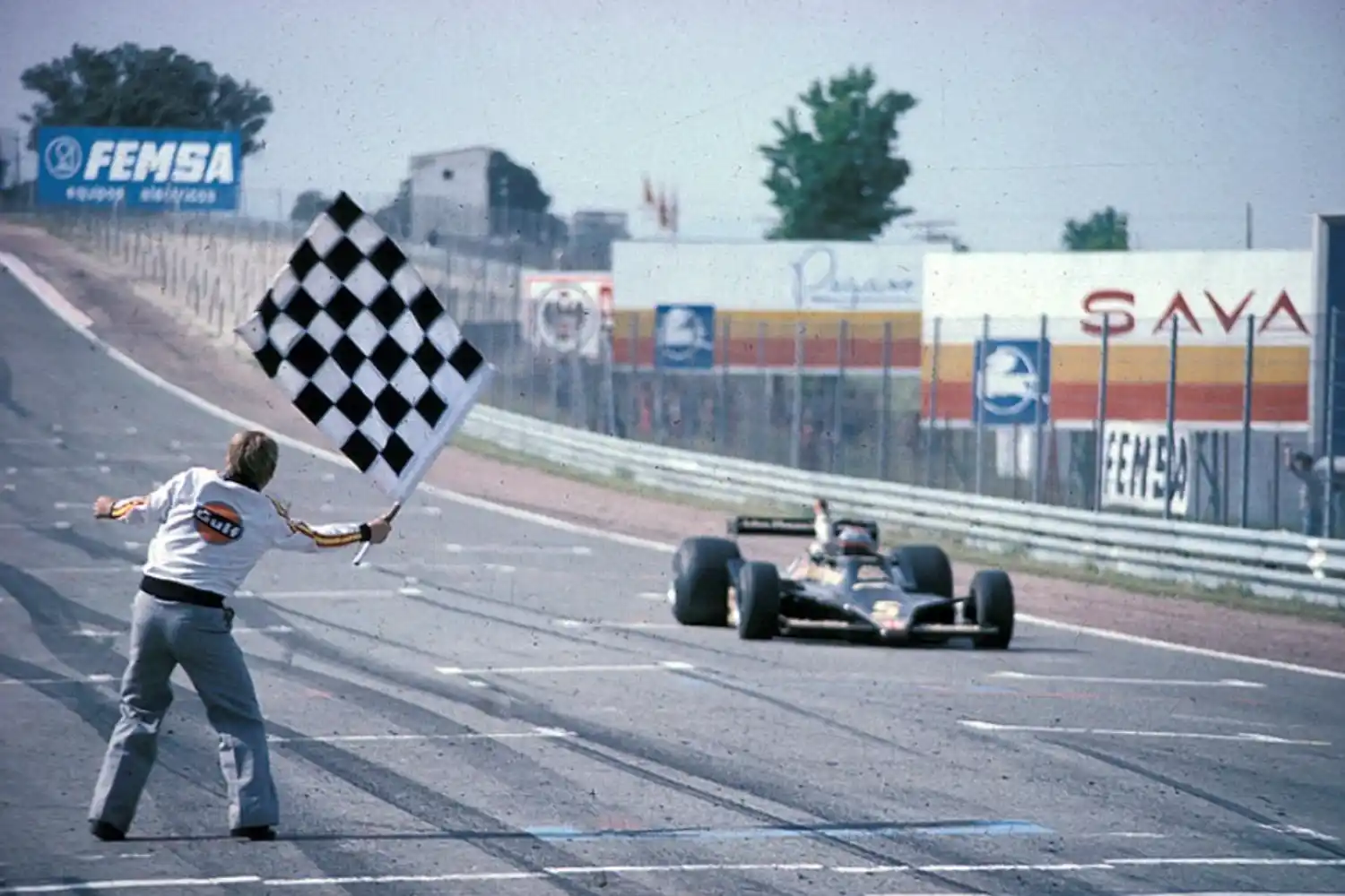 victoria de Mario Andretti en el Gran Premio de España de Fórmula 1 de 1978
