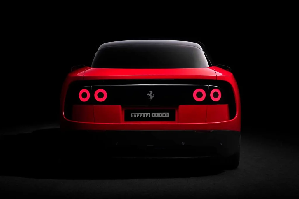 Zaga del Ferrari Luce eléctrico
