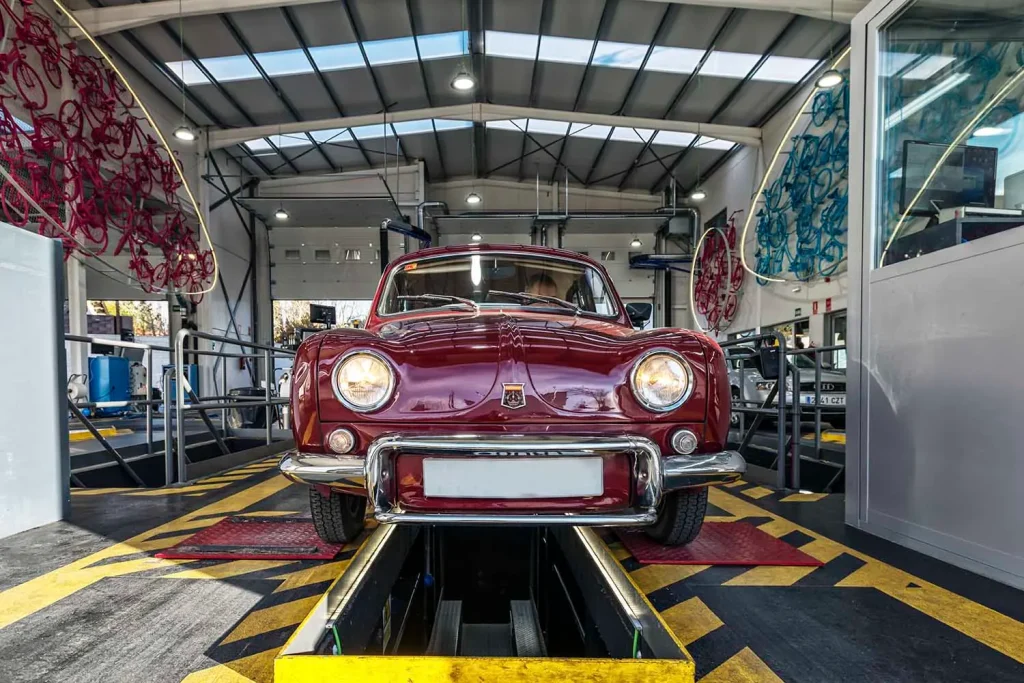 ITV de un coche histórico