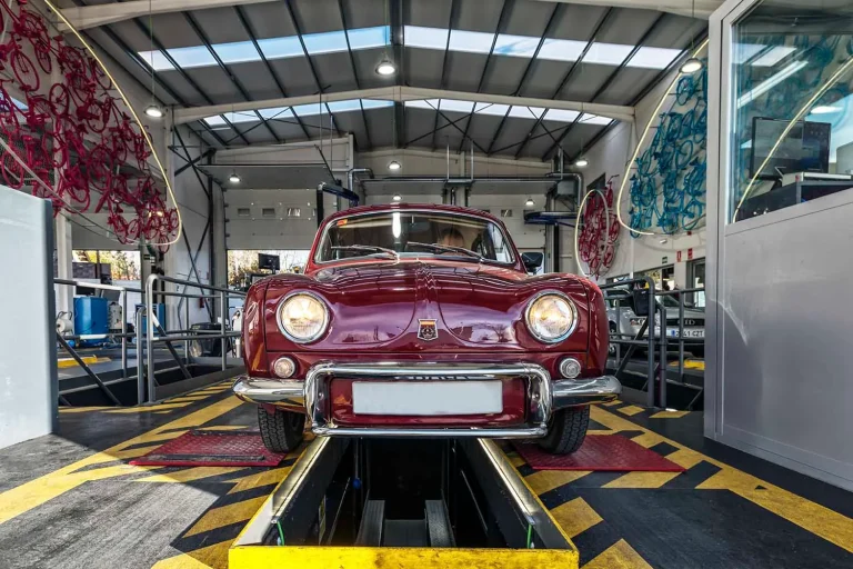 ITV de un coche histórico